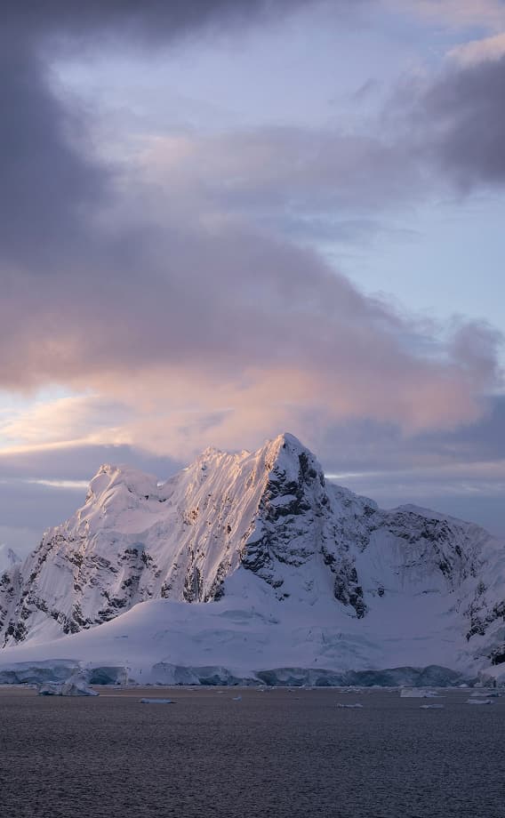 Antarctic expedition landscape